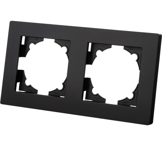 Изображение товара Рамка TDM ELECTRIC 2-х постовая черная Сенеж TDM SQ1816-0330