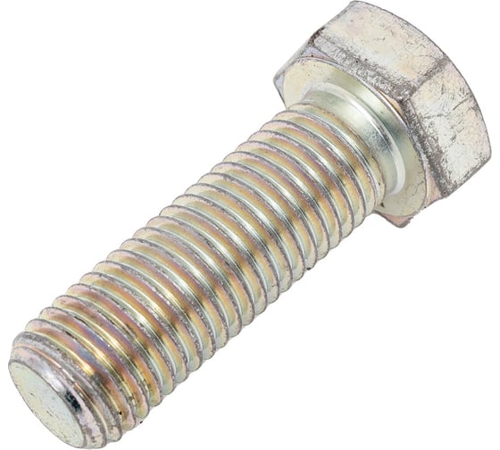 Изображение товара Болт Bohrer М20х60 с ш/гр головкой, цинк, DIN 933, 1 шт DIN933/5.8-20х60-0