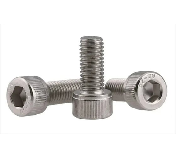 Изображение товара Винт Insparion цилиндр. гол., внутр. шестигран., М8х16, нерж. сталь A2, DIN 912, 4 шт. С1-00002957