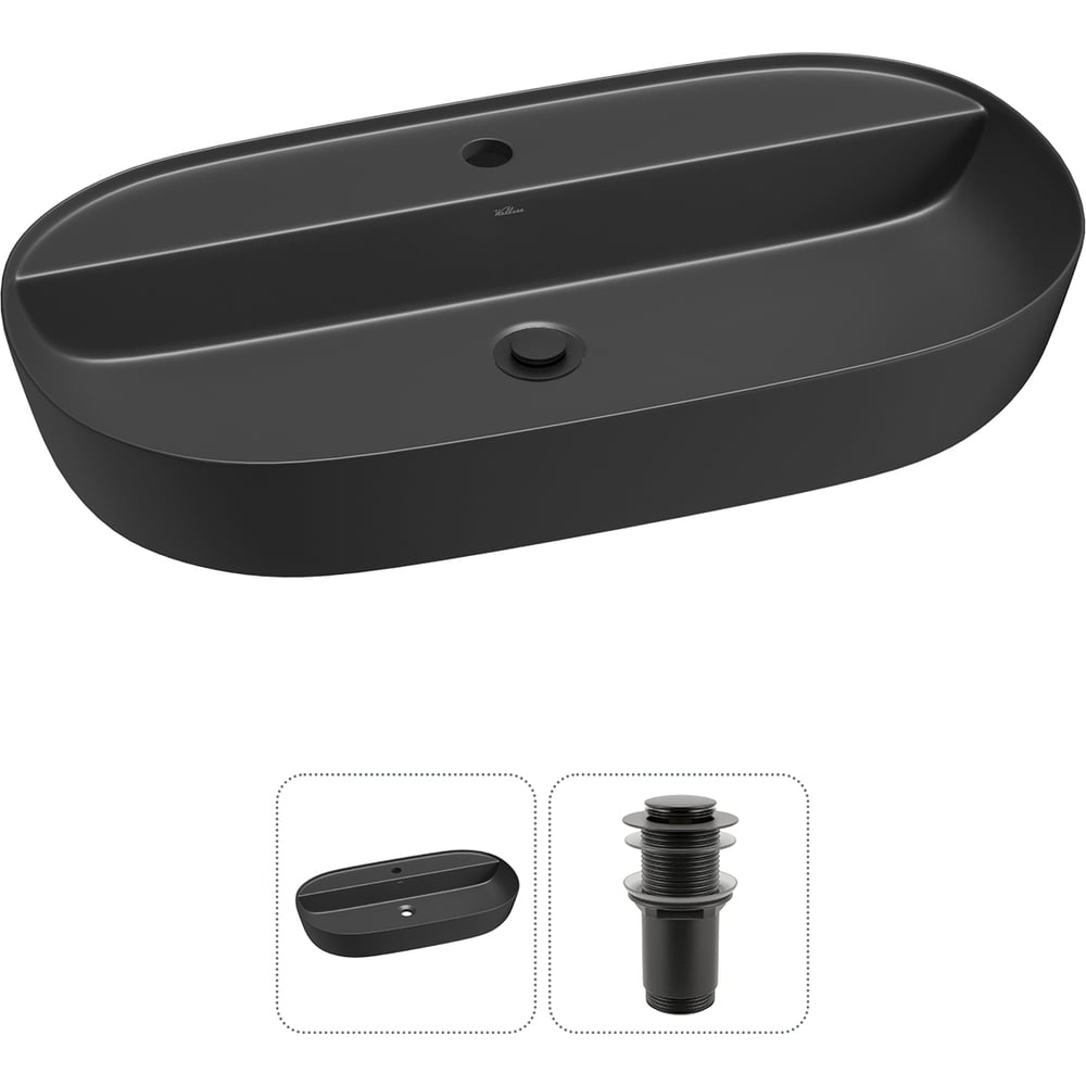 Изображение товара Накладная раковина для ванной комнаты Wellsee Chic Riviera 20214944R