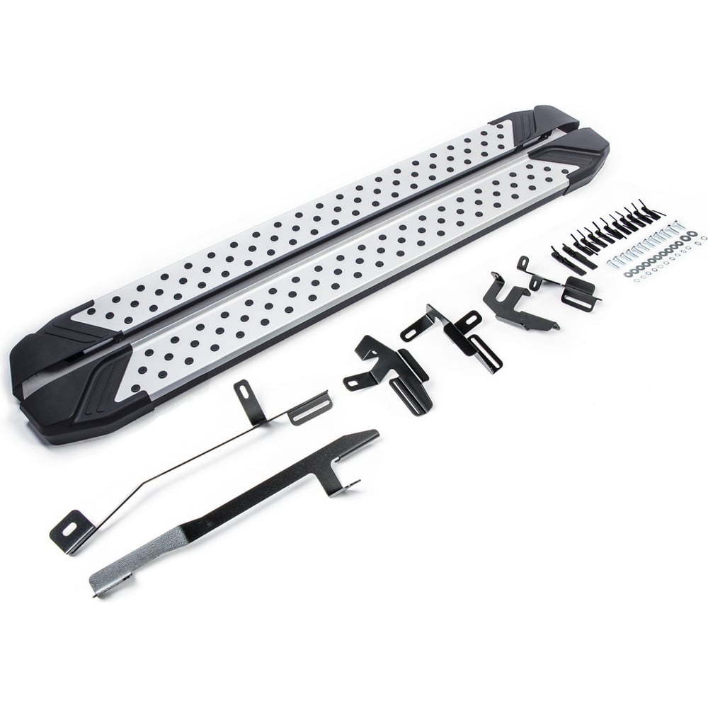 Изображение товара Пороги алюминиевые Rival Bmw-Style для Audi Q5 II 2017-н.в.