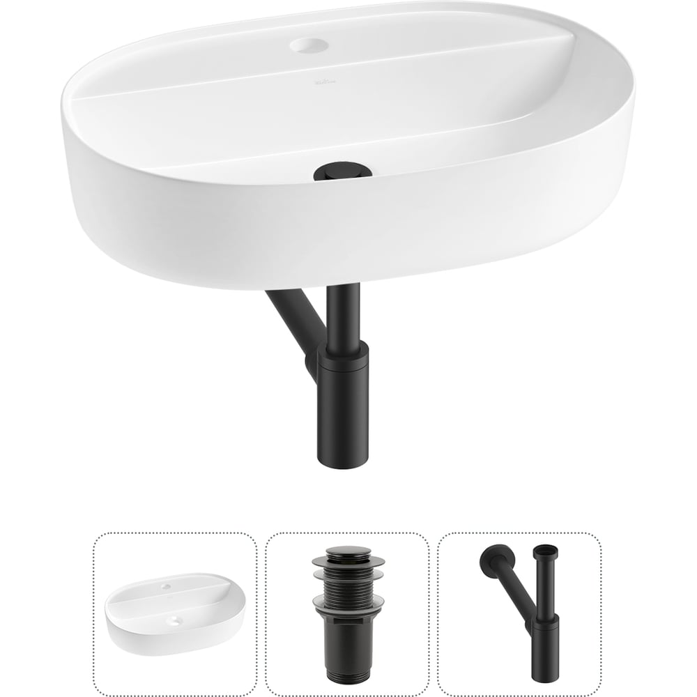 Изображение товара Накладная раковина Wellsee Chic Riviera 20214820R