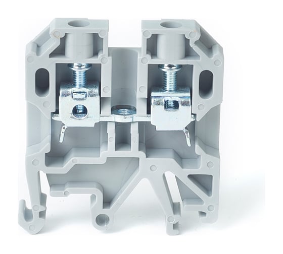 Изображение товара Зажим наборный HLT JXB-4мм2 (JXB35А) серый, 100шт 081-23-17