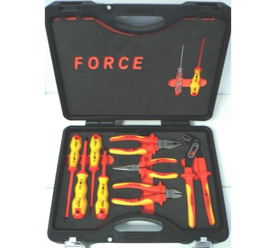Изображение товара Набор инструмента FORCE 10 предметов 51014N