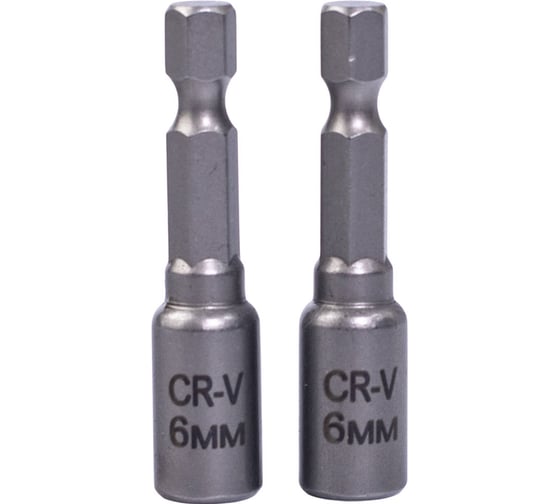 Изображение товара Набор бит VIRA для кровельных саморезов 6 мм 2 шт 554406