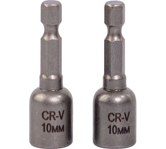 Изображение товара Набор бит VIRA для кровельных саморезов 10 мм 2 шт 554410