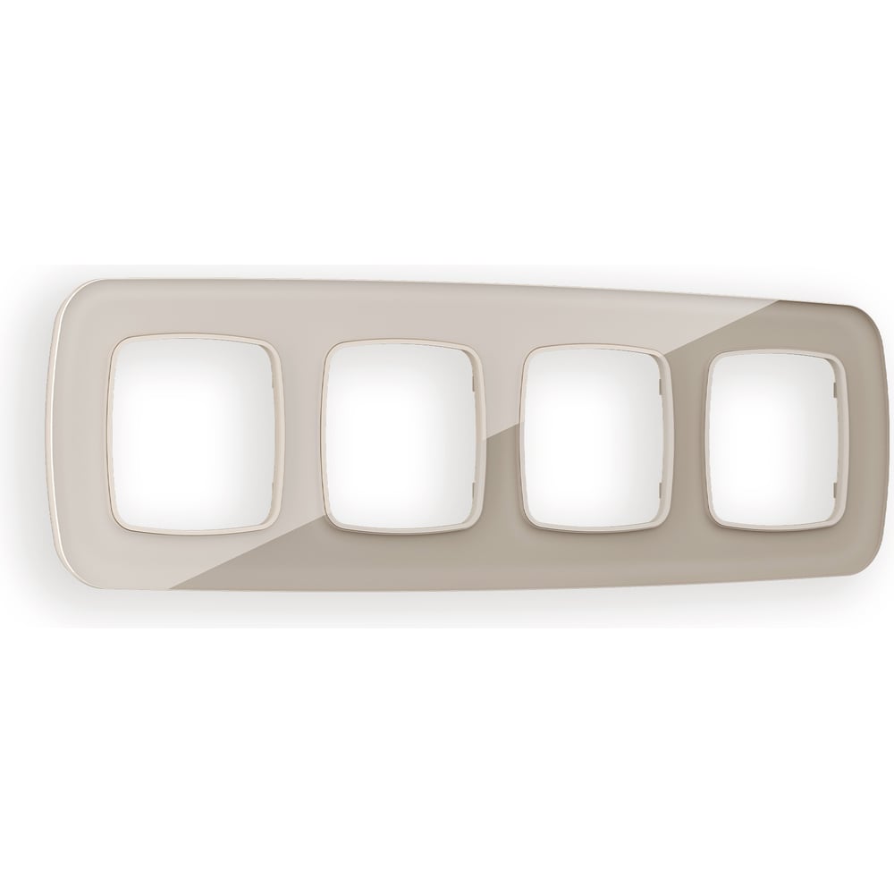 Изображение товара Рамка на 4 поста Ambrella VOLT OMEGA Radian OF350604 серый/бежевый