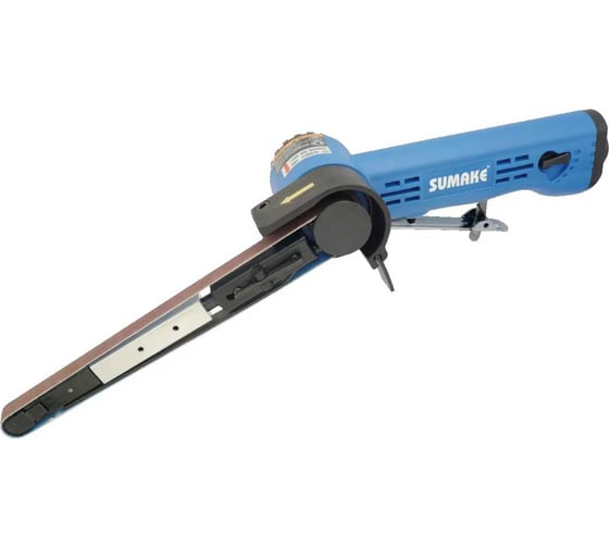 Изображение товара Пневматическая ленточная шлифмашина SUMAKE (13x457 мм) с ленточным полотном 2 шт ST-BS110E
