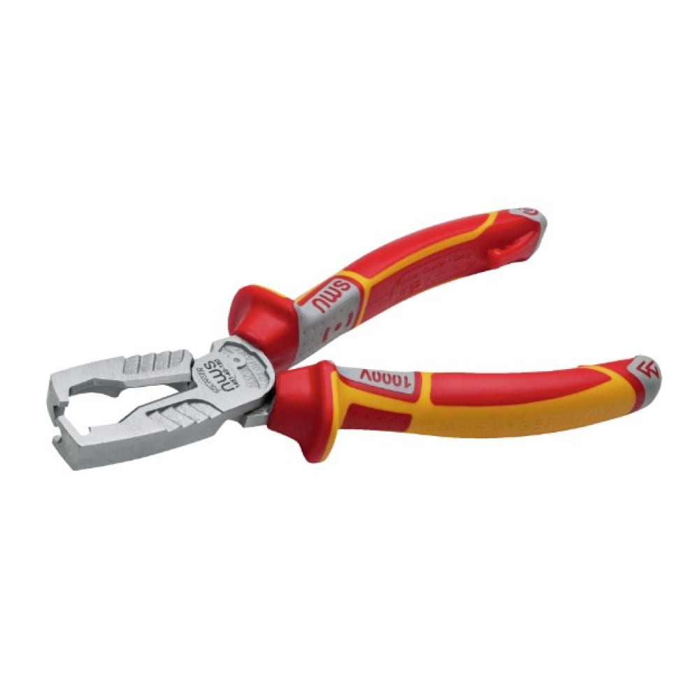 Диэлектрические клещи для разделки кабеля NWS ножницы для резки кабеля dexter 146 мм