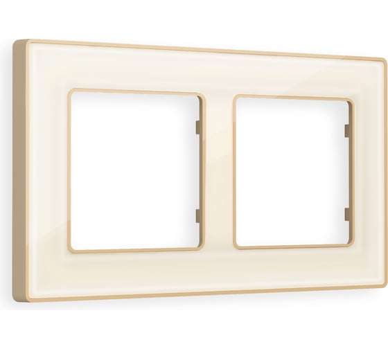 Изображение товара Рамка на 2 поста Ambrella VOLT ALFA Arctic AF580342