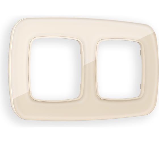 Изображение товара Рамка на 2 поста Ambrella VOLT OMEGA Radian OF320302