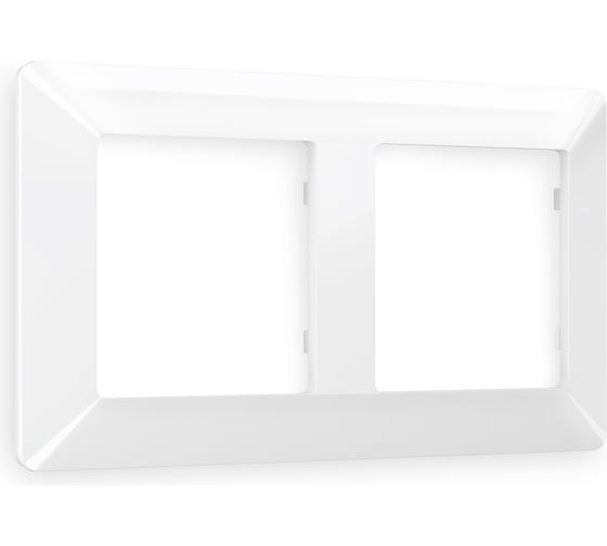 Изображение товара Рамка на 2 поста Ambrella VOLT ALFA Line AF110102