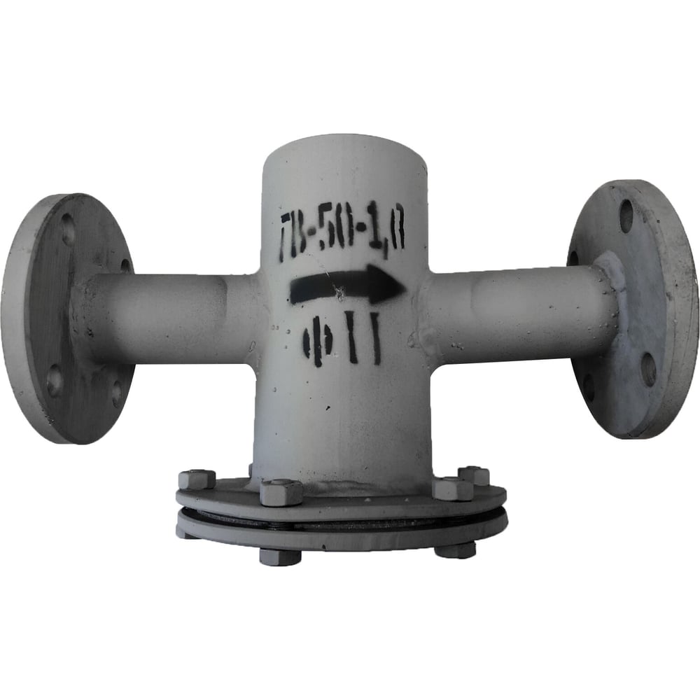 Изображение товара Грязевик вертикальный стальной Ду65 Ру10 фланцевый для механической очистки