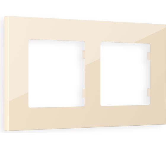 Изображение товара Рамка на 2 поста Ambrella VOLT ALFA Qubi AF250302