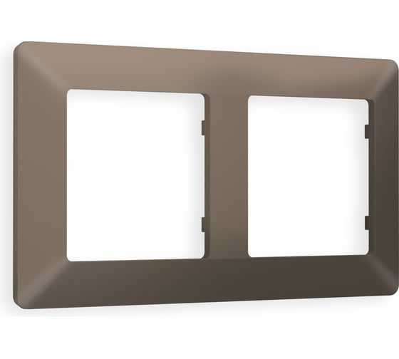 Изображение товара Рамка на 2 поста Ambrella VOLT ALFA Line AF110632