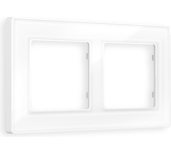 Изображение товара Рамка на 2 поста Ambrella VOLT ALFA Arctic AF580102