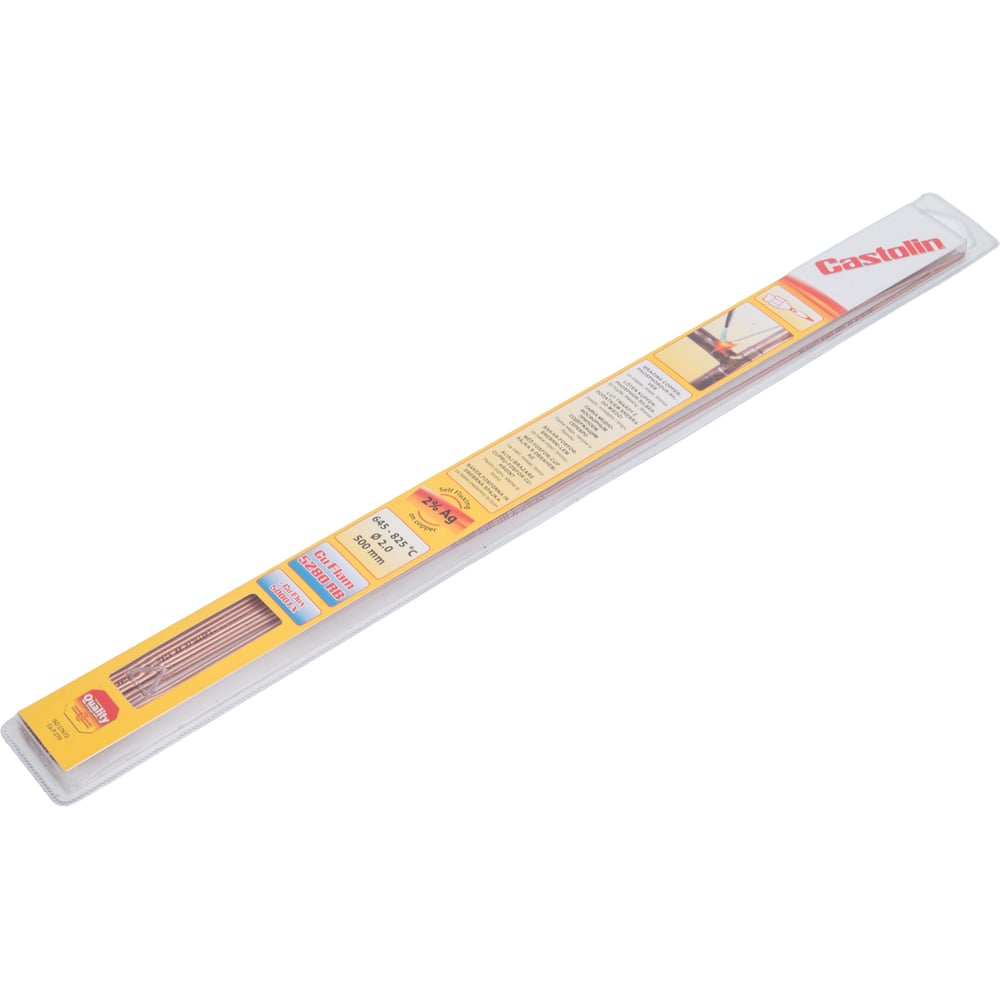 Изображение товара Припой Castolin RB 5280 для пайки меди, 2 мм, 15 прутков