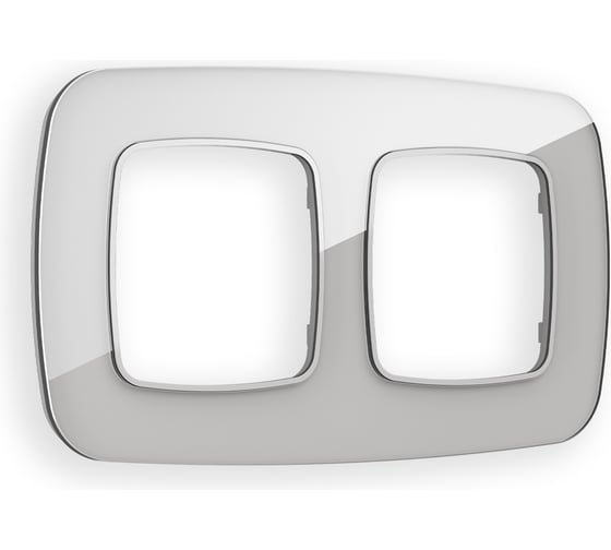 Изображение товара Рамка на 2 поста Ambrella VOLT OMEGA Radian OF320402