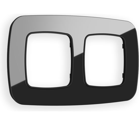 Изображение товара Рамка на 2 поста Ambrella VOLT OMEGA Radian OF350802