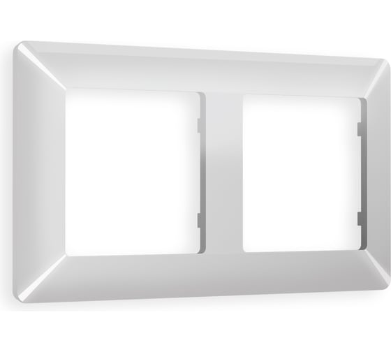 Изображение товара Рамка на 2 поста Ambrella VOLT ALFA Line AF110402