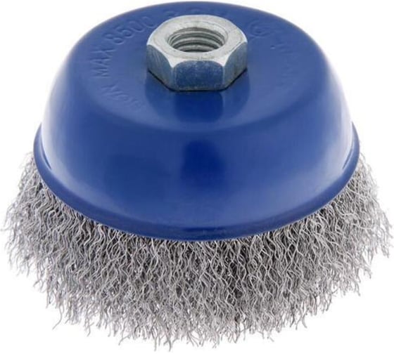 Изображение товара Щетка чашечная по металлу Ring ДЛЯ УШМ, гофрированная проволока, 150 мм х М14, 247671
