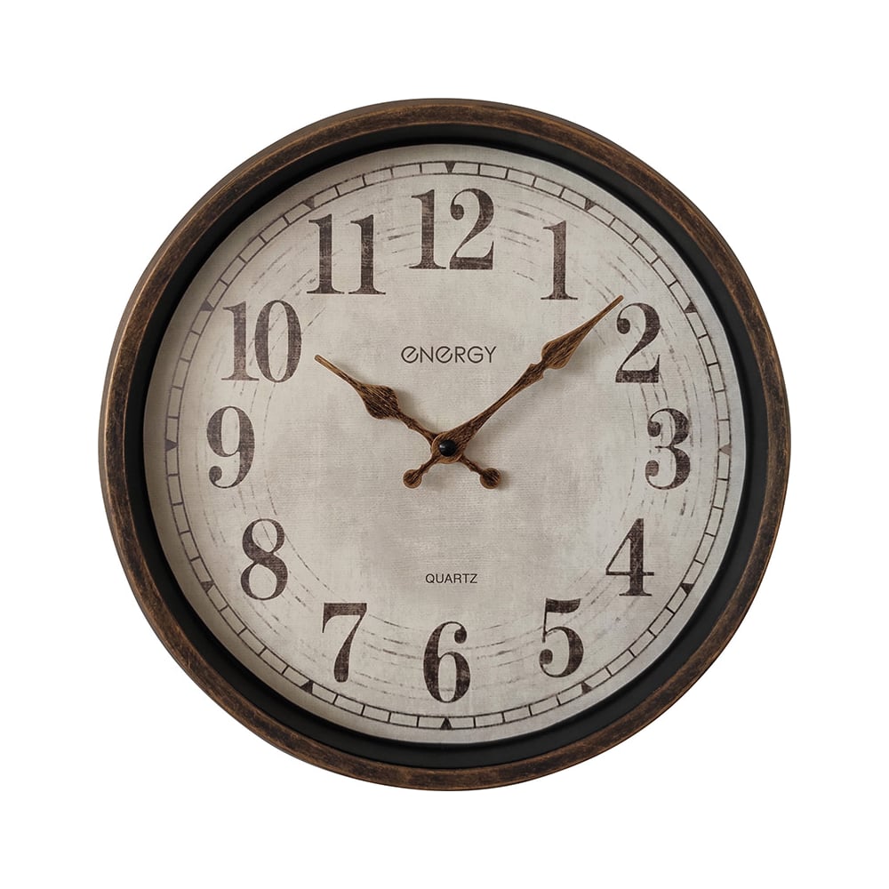 Настенные часы ENERGY часы настенные интерьерные лофт бесшумные d 40 см бронза