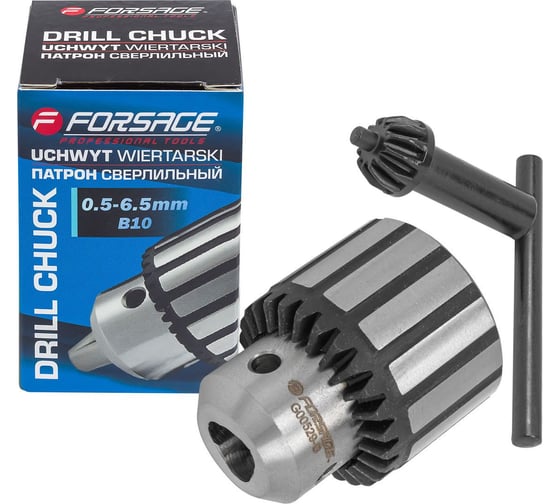 Изображение товара Патрон цанговый для дрели Forsage 0.6-6мм, B10 F-G00529-B(61397)