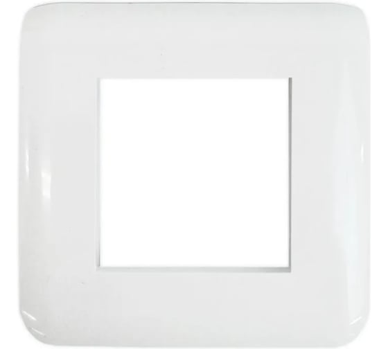 Изображение товара Рамка для лицевых панелей Filum 45x45 мм (mosaic), 2 модуля, белая FL-FP272