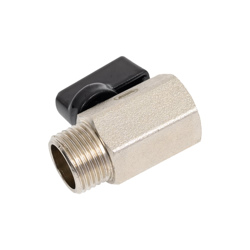 Изображение товара Шаровой кран Millennium латунный мини для воды 1/2 внутренняя наружная резьба