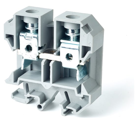 Изображение товара Зажим наборный HLT JXB-35мм2 (JXB125А) серый, 20шт 081-23-40