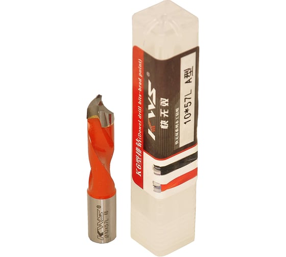 Изображение товара Сверло для глухих отверстий KWS HW 10х27х57 мм, Z=2, L K6 4040-01003-A1057L