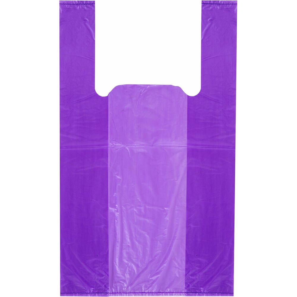 Изображение товара Пакет-майка LAIMA 100 шт, фиолетовые, 13 мкм, размеры 25x44 мм