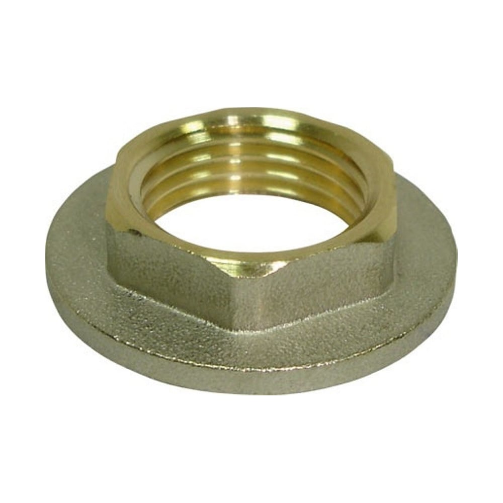 Изображение товара Контргайка 1 1/4'' из латуни с никелевым покрытием СанТех s062261
