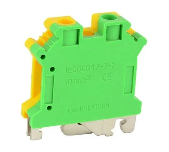 Изображение товара Зажим наборный HLT UK-10мм2 PEN желто-зеленый, 50шт 081-24-034