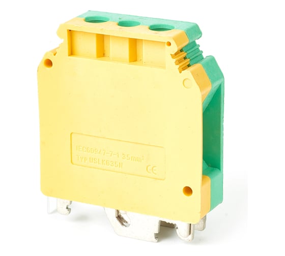 Изображение товара Зажим наборный HLT UK-35мм2 PEN желто-зеленый, 20шт 081-24-036