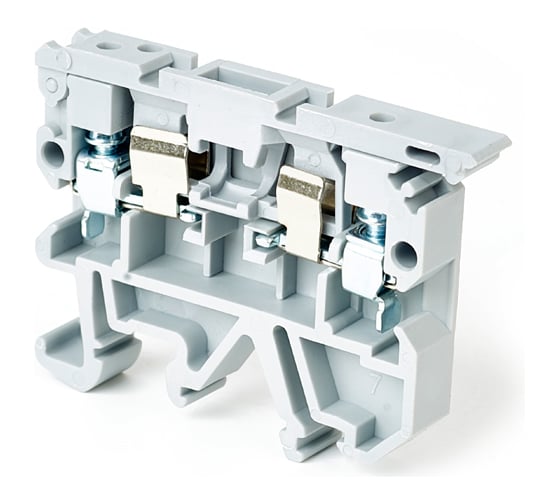 Изображение товара Зажим наборный HLT ЗНИ 4мм? для плавких вставок 5x20 500В, 40шт 081-23-53