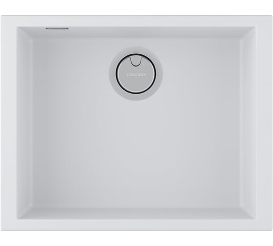 Изображение товара Мойка Paulmark NEO CLASSIC 56, ACRYSTONE, WHITE, 560x435 мм, PM965644-WH