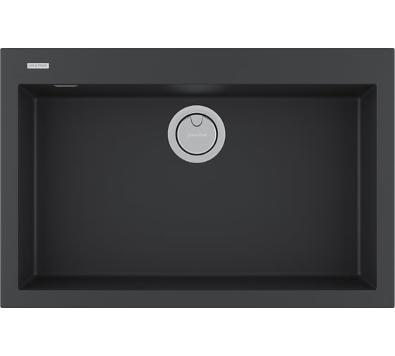 Изображение товара Мойка Paulmark DECORATION 76, ACRYSTONE, ANTRACITE, 760x500 мм, PM937650-AN