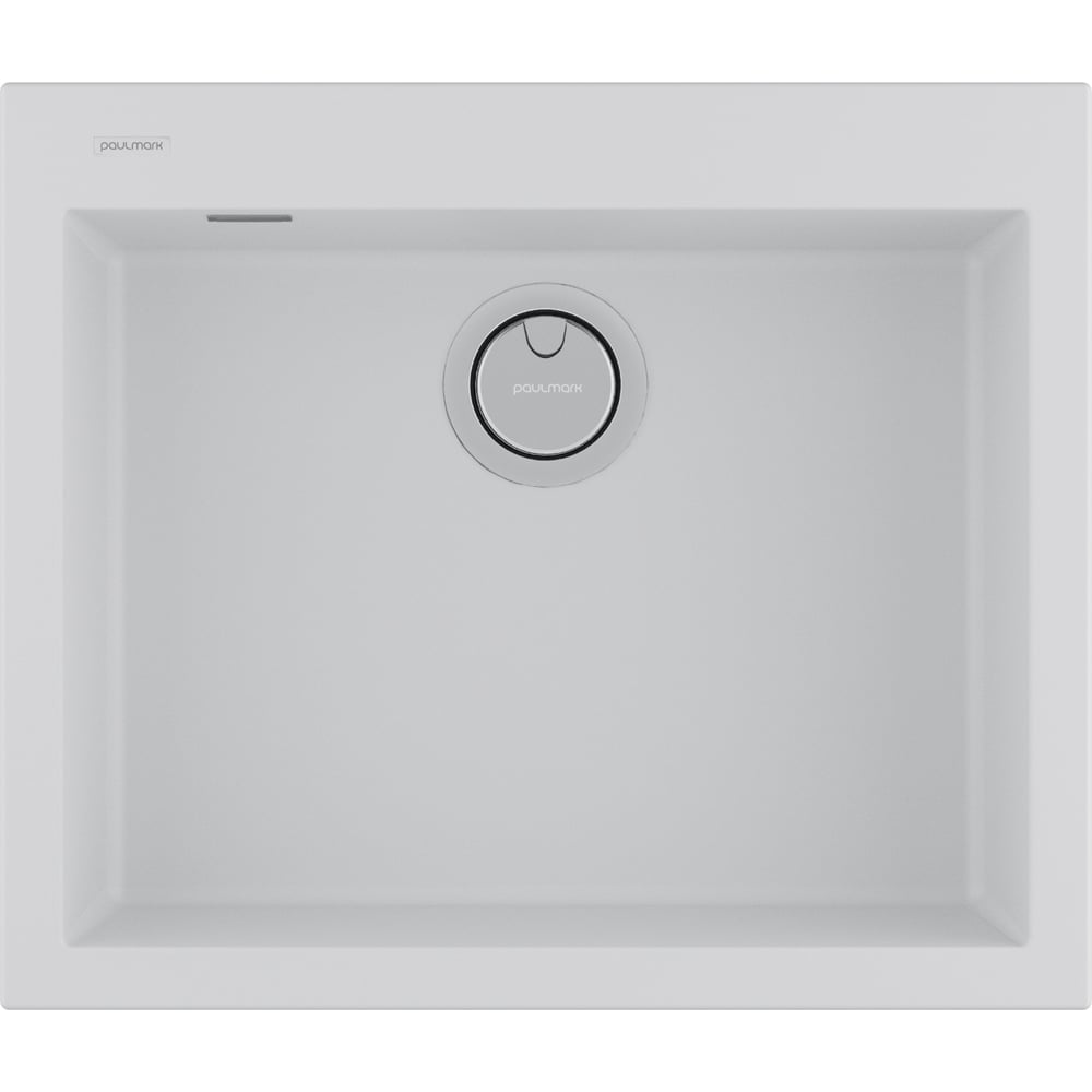 Изображение товара Кухонная мойка Paulmark DECORATION 60 искусственный камень белая врезная