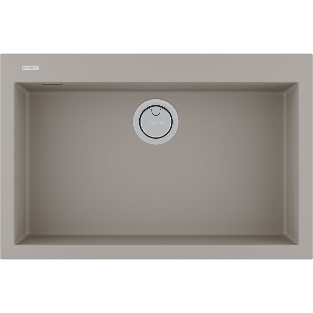 Изображение товара Мойка Paulmark DECORATION 76, ACRYSTONE, ARGAN, 760x500 мм, PM937650-AR