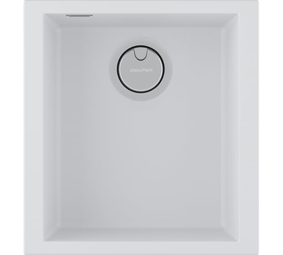 Изображение товара Мойка Paulmark NEO CLASSIC 41, ACRYSTONE, WHITE, 410x435 мм, PM964144-WH