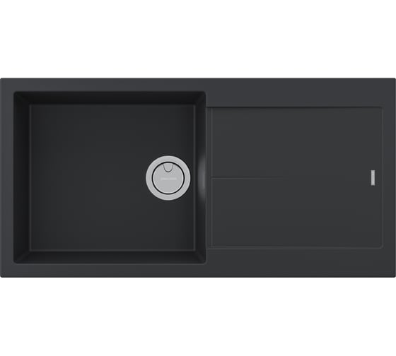 Изображение товара Мойка Paulmark EXTENSIO 99, ACRYSTONE, ANTRACITE, 990x500 мм, PM989950-AN