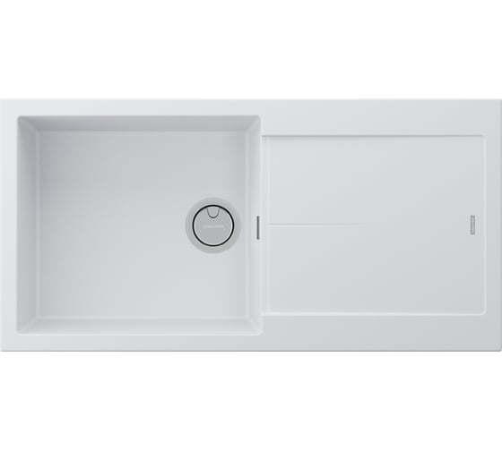 Изображение товара Мойка Paulmark EXTENSIO 99, ACRYSTONE, WHITE, 990x500 мм, PM989950-WH