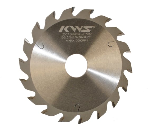 Изображение товара Диск пильный пазовый KWS 150*30*3.5*18T ZYP 3000 TFKG00167
