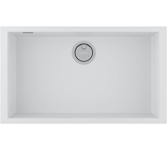 Изображение товара Мойка Paulmark NEO CLASSIC 76, ACRYSTONE, WHITE, 760x435 мм, PM967644-WH