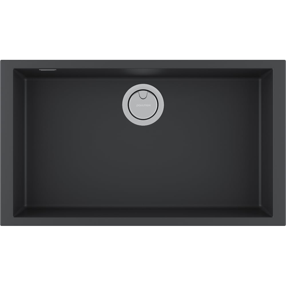 Изображение товара Мойка Paulmark NEO CLASSIC 76, ACRYSTONE, ANTRACITE, 760x435 мм, PM967644-AN