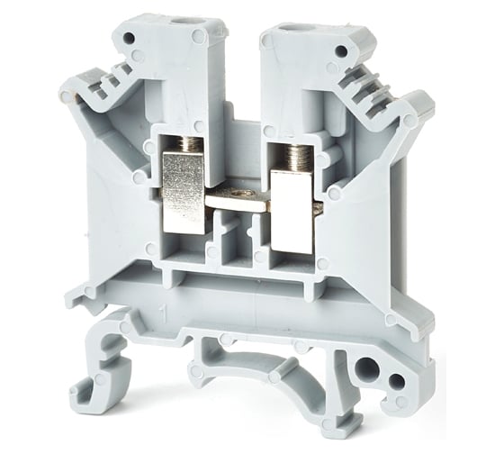 Изображение товара Зажим наборный HLT UK-3мм2 серый, 100шт 081-24-022