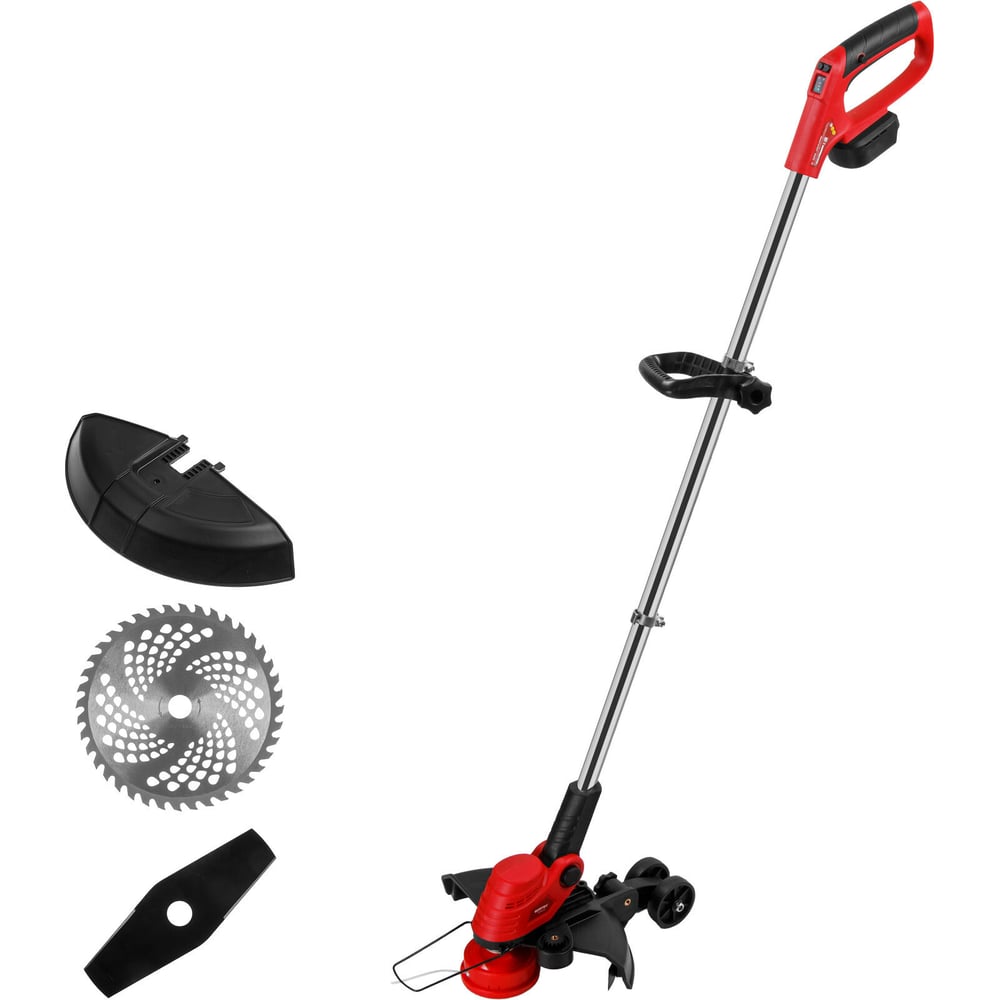 Изображение товара Аккумуляторный триммер WORTEX TB 3018-1 AT ALL1 SOLO 18 В полупрофессиональный