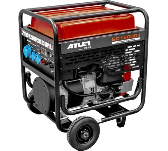 Изображение товара Бензиновый однофазный генератор 13кВт ATLET SC15000-I