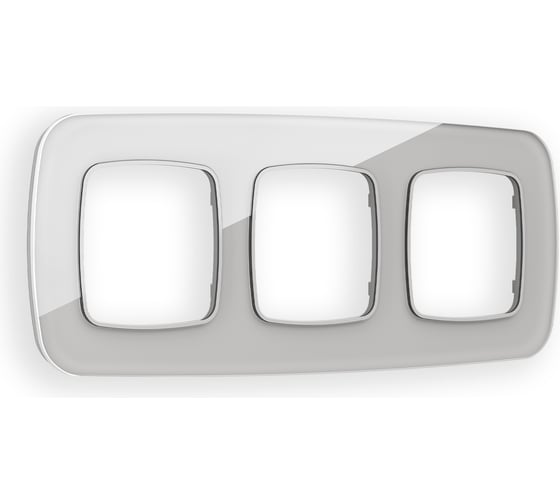 Изображение товара Рамка на 3 поста Ambrella VOLT OMEGA Radian OF320403